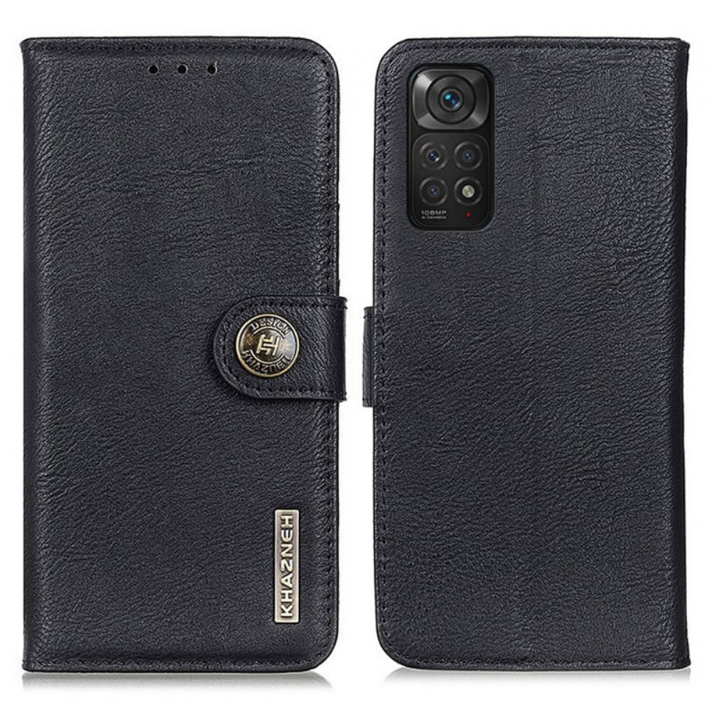 Flipové Pouzdro Na Xiaomi Redmi Note 11 / 11S Imitace Kůže Khazneh