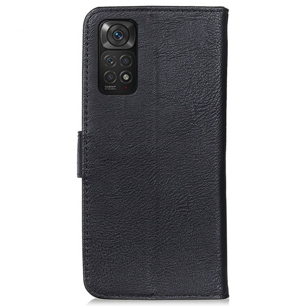 Flipové Pouzdro Na Xiaomi Redmi Note 11 / 11S Imitace Kůže Khazneh