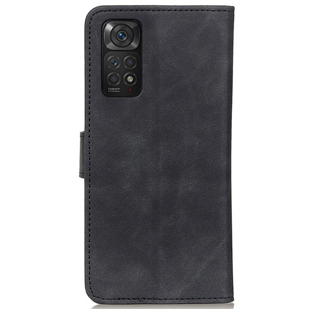 Flipové Pouzdro Na Xiaomi Redmi Note 11 / 11S Khazneh Vintage Kožený Efekt