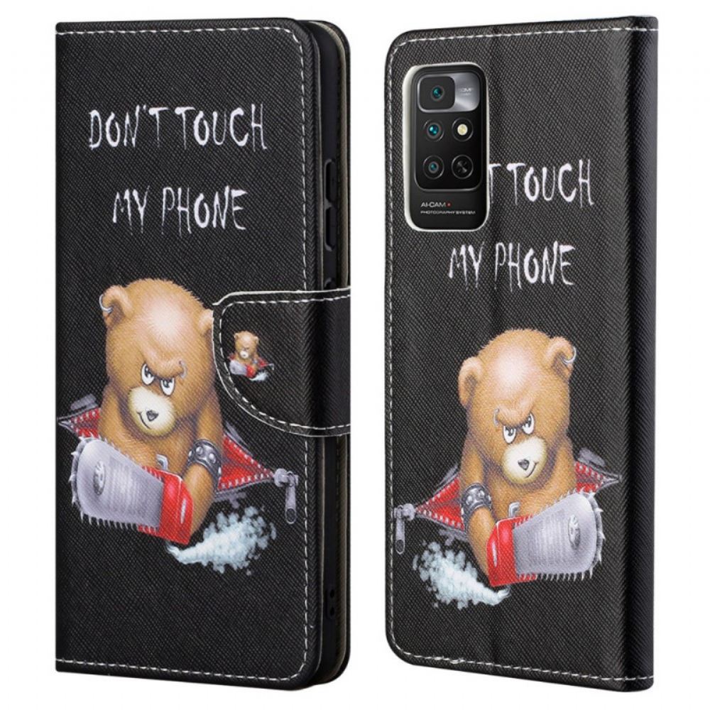 Flipové Pouzdro Na Xiaomi Redmi Note 11 / 11S Nebezpečný Medvěd