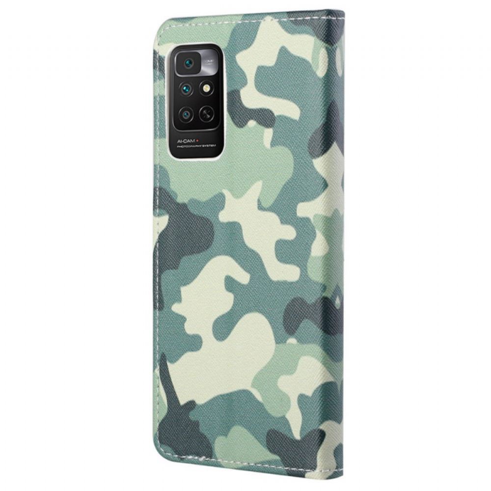 Kožené Pouzdro Na Xiaomi Redmi Note 11 / 11S Kamufláž