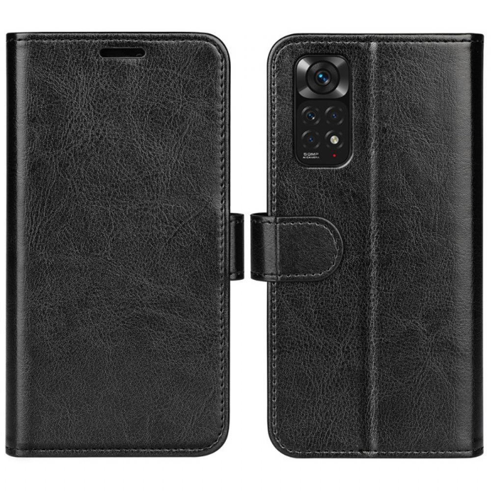 Kožené Pouzdro Na Xiaomi Redmi Note 11 / 11S Klasická Umělá Kůže