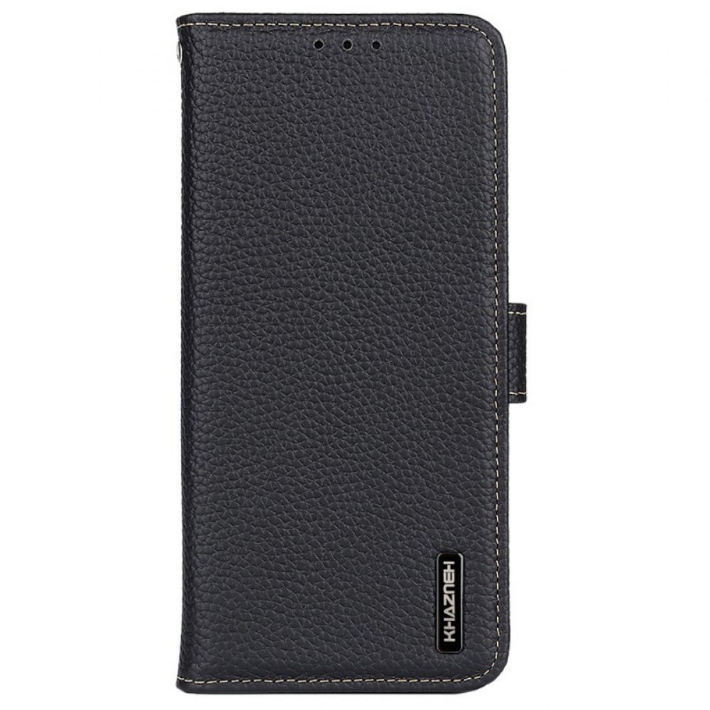Kožené Pouzdro Na Xiaomi Redmi Note 11 / 11S Kůže Liči Khazneh