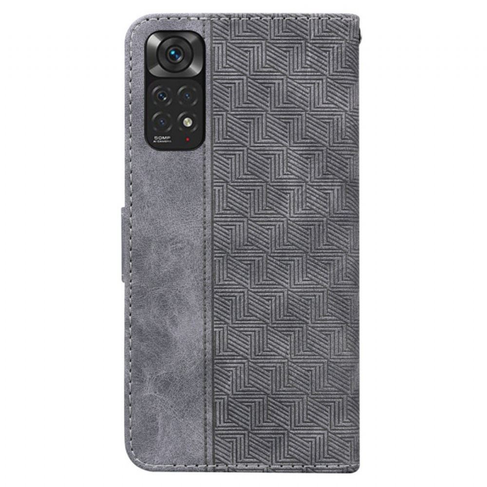 Kožené Pouzdro Na Xiaomi Redmi Note 11 / 11S Na Lana Design Popruhu