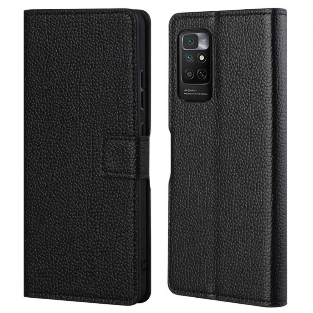 Kožené Pouzdro Na Xiaomi Redmi Note 11 / 11S Liči Zrno