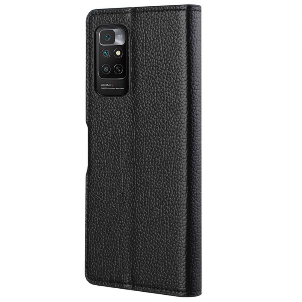 Kožené Pouzdro Na Xiaomi Redmi Note 11 / 11S Liči Zrno