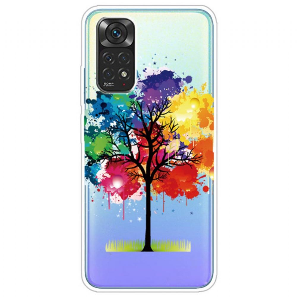 Kryt Na Xiaomi Redmi Note 11 / 11S Bezešvý Akvarelový Strom