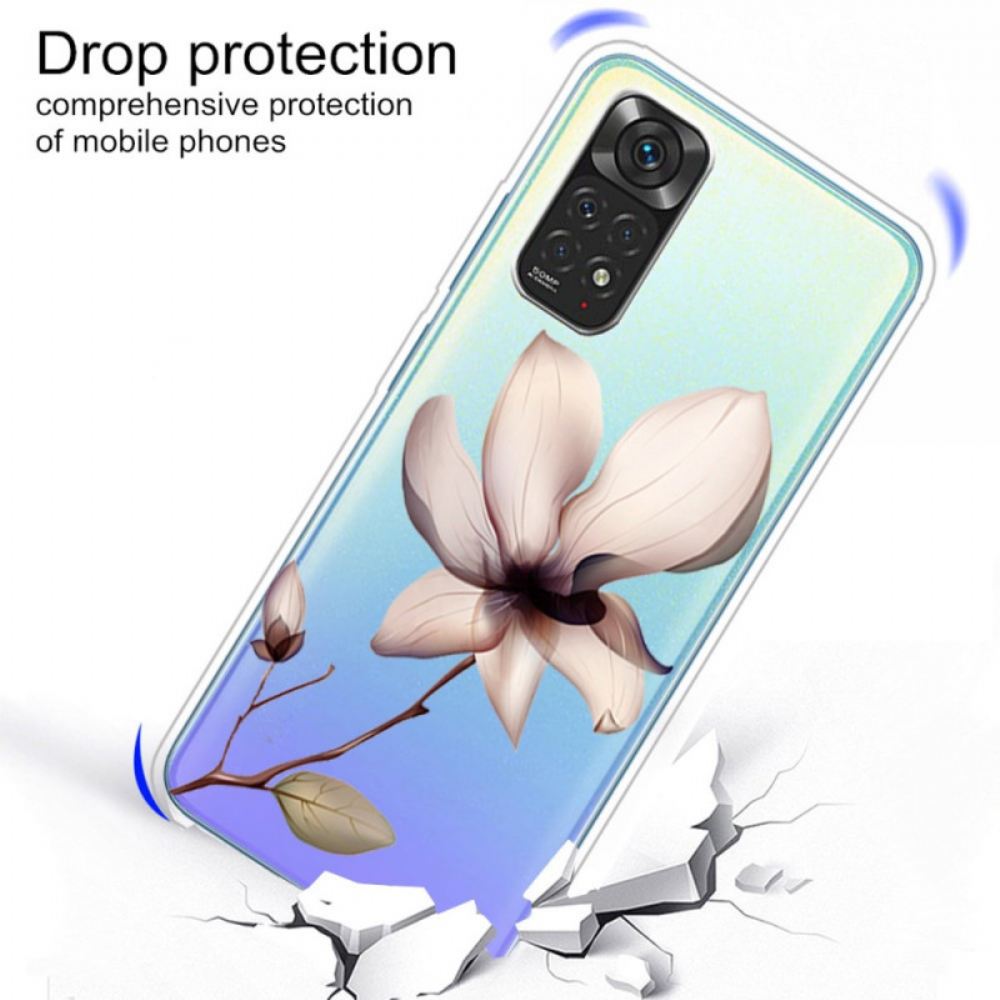 Kryt Na Xiaomi Redmi Note 11 / 11S Průhledná Květina