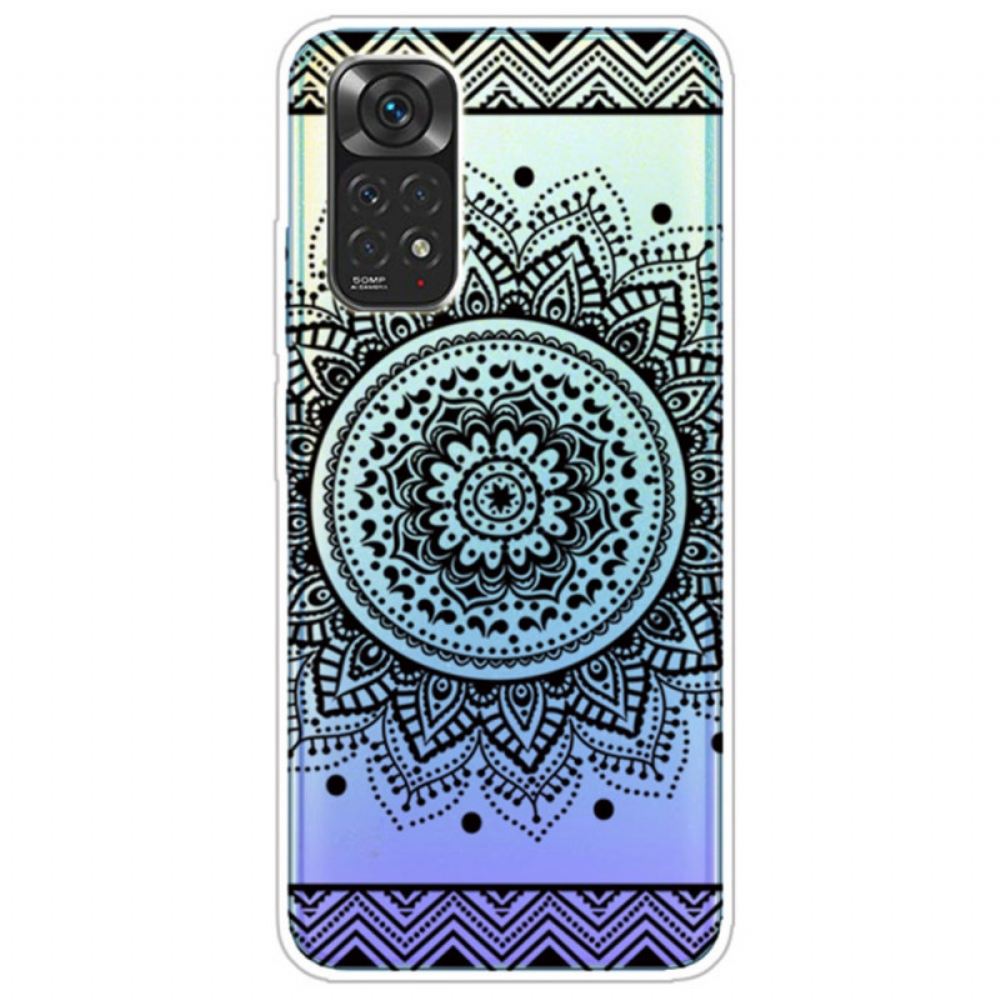 Kryt Na Xiaomi Redmi Note 11 / 11S Průhledná Květinová Mandala
