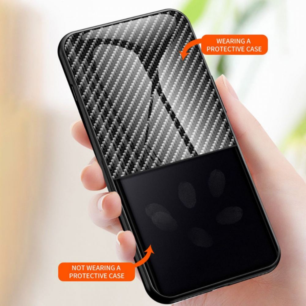 Kryt Na Xiaomi Redmi Note 11 / 11S Tvrzené Sklo Z Uhlíkových Vláken
