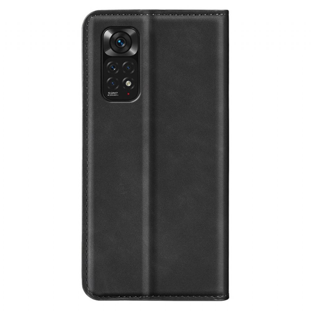 Kryty Na Mobil Na Xiaomi Redmi Note 11 / 11S Flipové Pouzdro Kožený Efekt