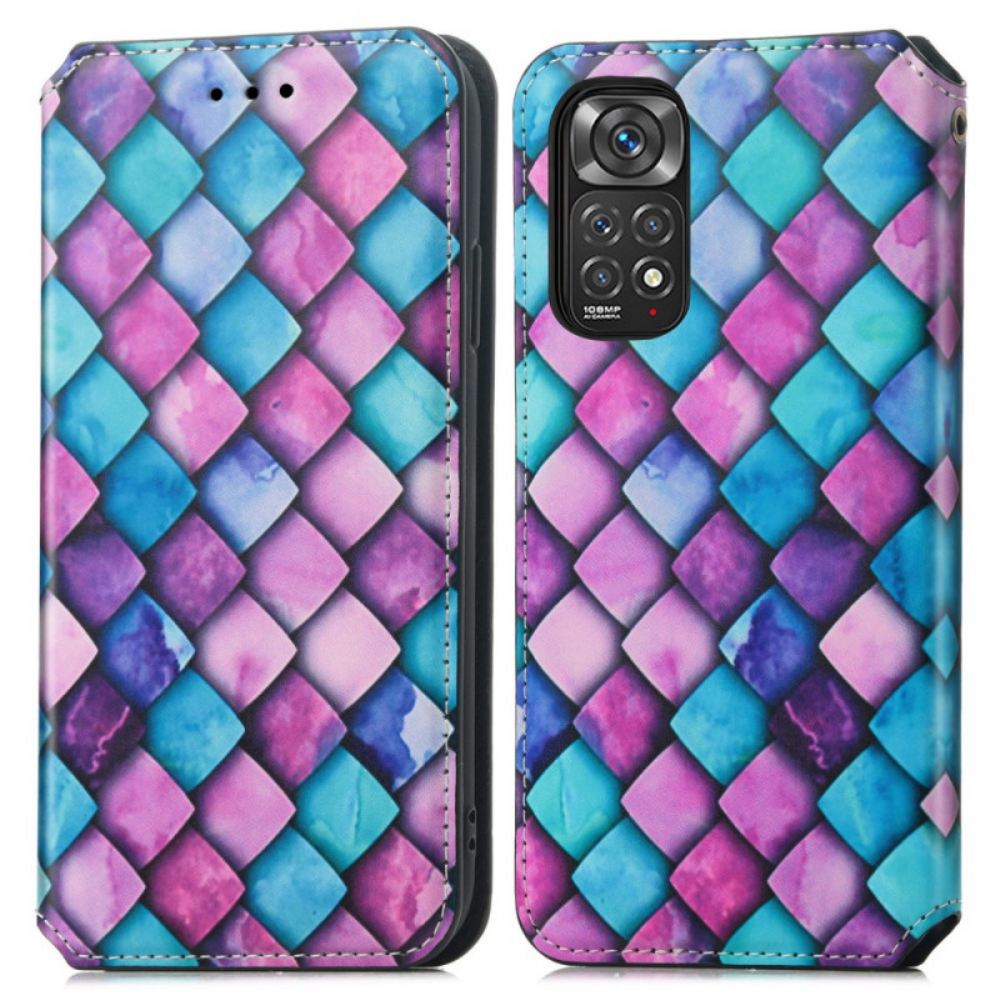 Kryty Na Mobil Na Xiaomi Redmi Note 11 / 11S Flipové Pouzdro Rfid Caseneo