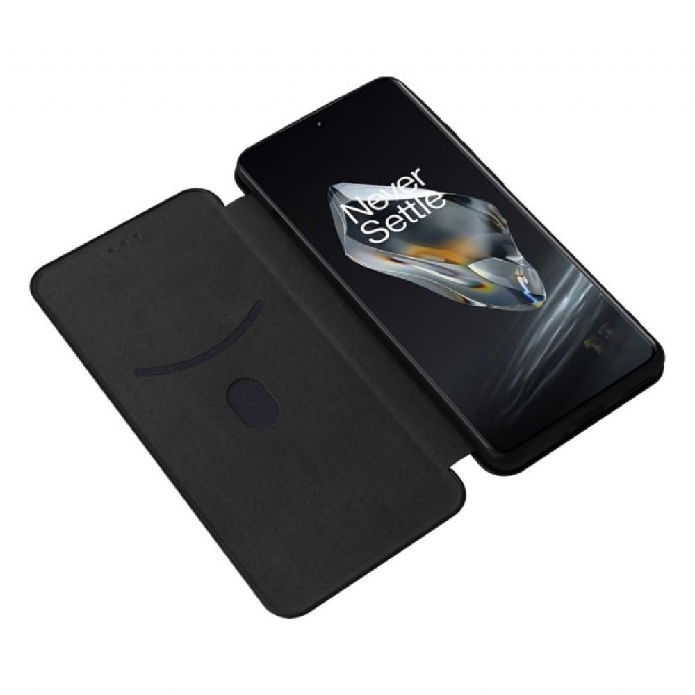 Kožené Pouzdro Oneplus 12 5g Kryty Na Mobil Uhlíkové Vlákno