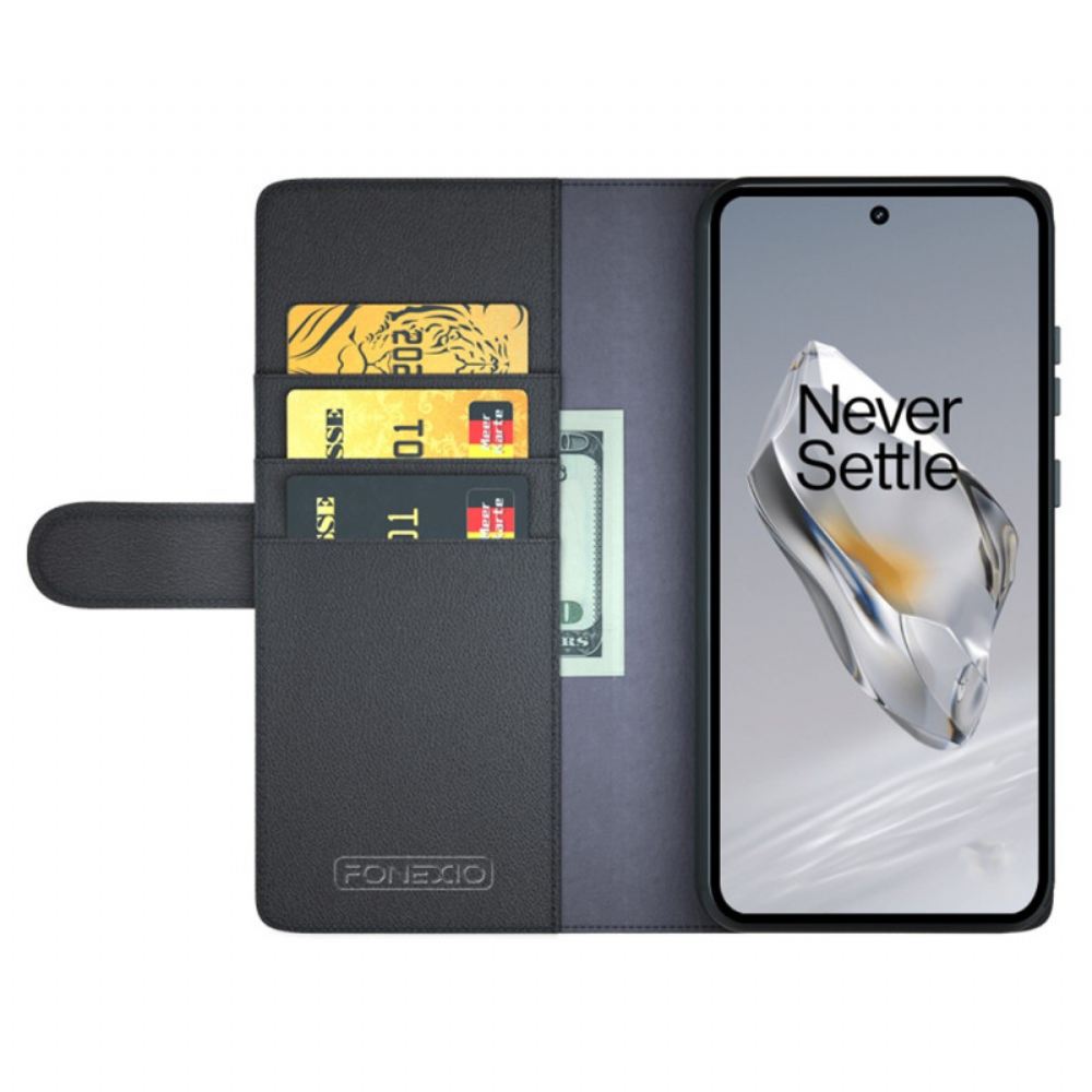 Kožený Kryt Na Oneplus 12 5g Kůže