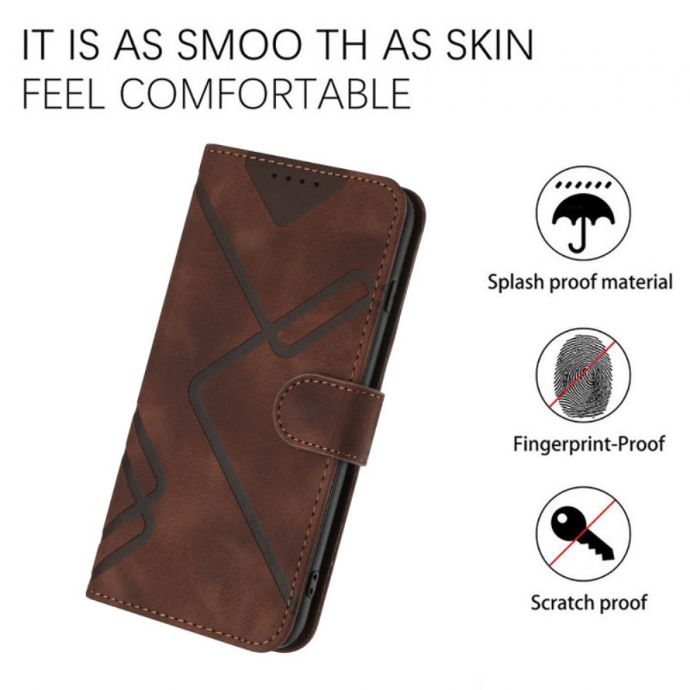 Kožený Kryt Na Oneplus 12 5g Retro Styl S Popruhem