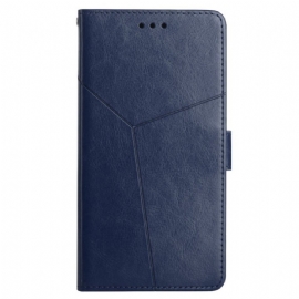 Kožený Kryt Oneplus 12 5g Design Popruhu Y