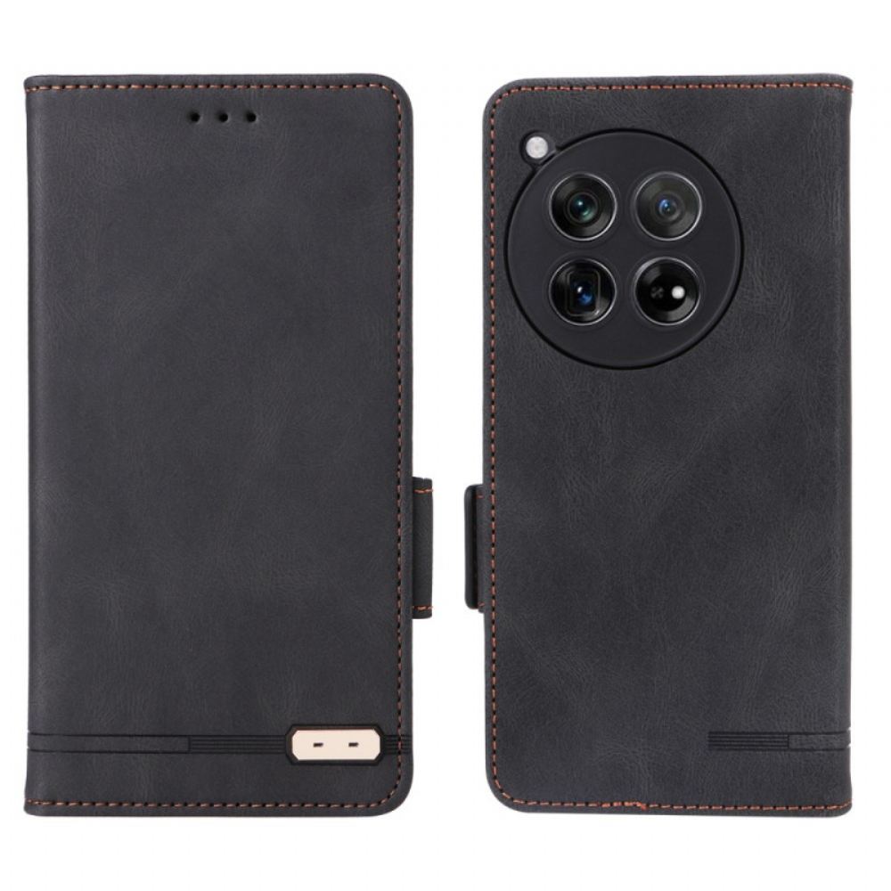 Kožený Kryt Oneplus 12 5g Retro Design