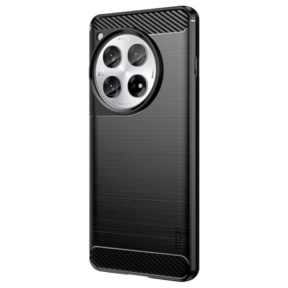 Kryt Oneplus 12 5g Mofi Kartáčované Uhlíkové Vlákno