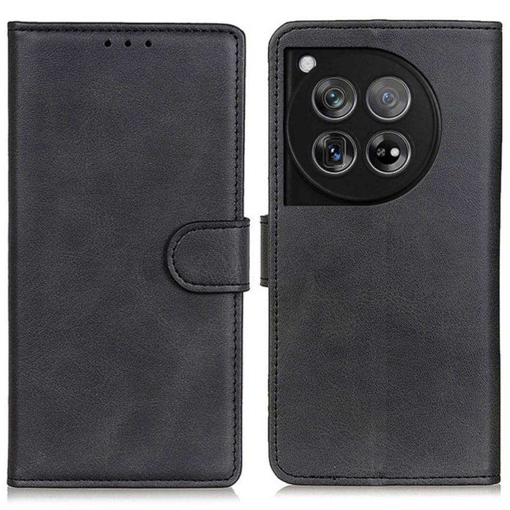 Peněženková Pouzdra Oneplus 12 5g Matná Umělá Kůže