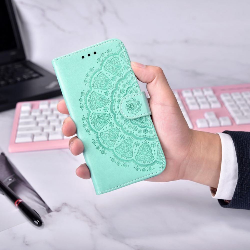 Flipové Pouzdro Na Samsung Galaxy S22 Plus 5G Mandala Totem