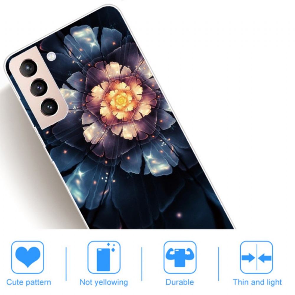 Kryt Na Samsung Galaxy S22 Plus 5G Flexibilní Květiny