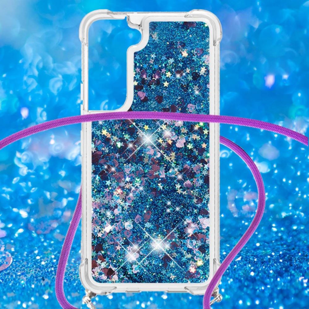 Kryt Na Samsung Galaxy S22 Plus 5G Flitry Se Šňůrou