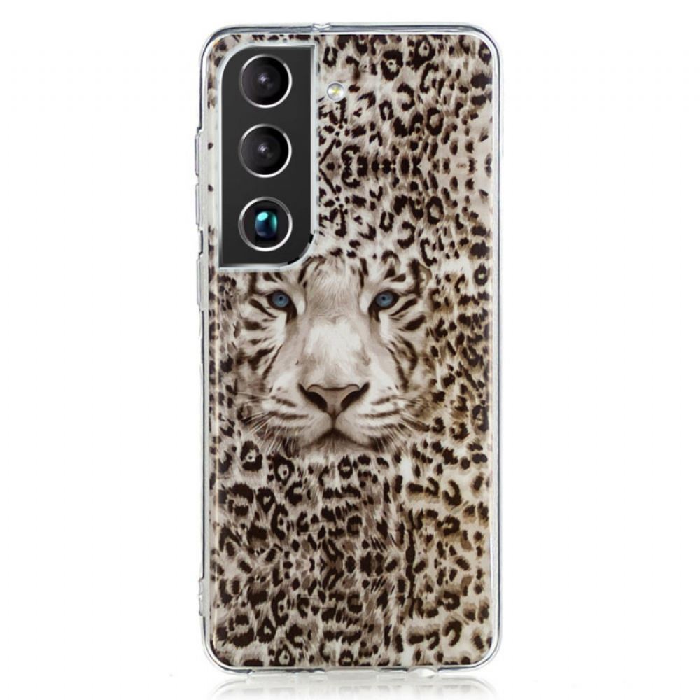 Kryt Na Samsung Galaxy S22 Plus 5G Fluorescenční Leopard