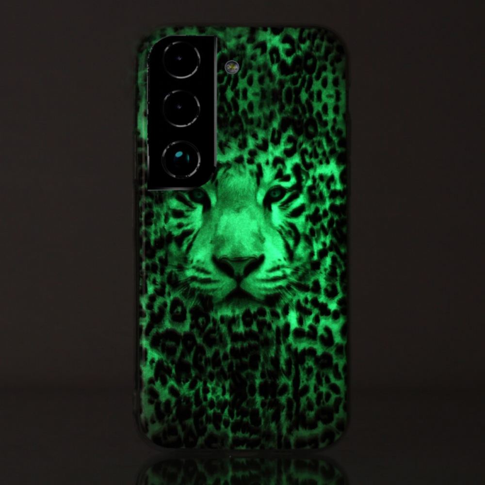 Kryt Na Samsung Galaxy S22 Plus 5G Fluorescenční Leopard