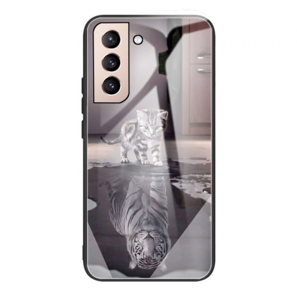 Kryt Na Samsung Galaxy S22 Plus 5G Tvrzené Sklo Ernest The Tiger