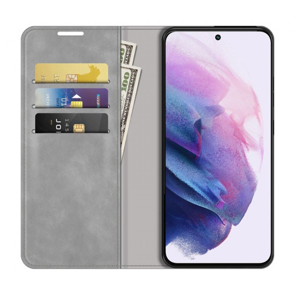 Kryty Na Mobil Na Samsung Galaxy S22 Plus 5G Flipové Pouzdro Stylový Kožený Design