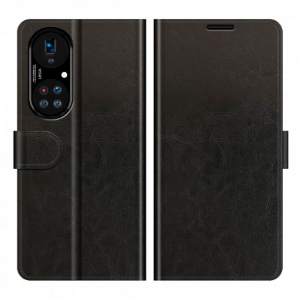 Flipové Pouzdro Na Huawei P50 Pro Stylový Kožený Design