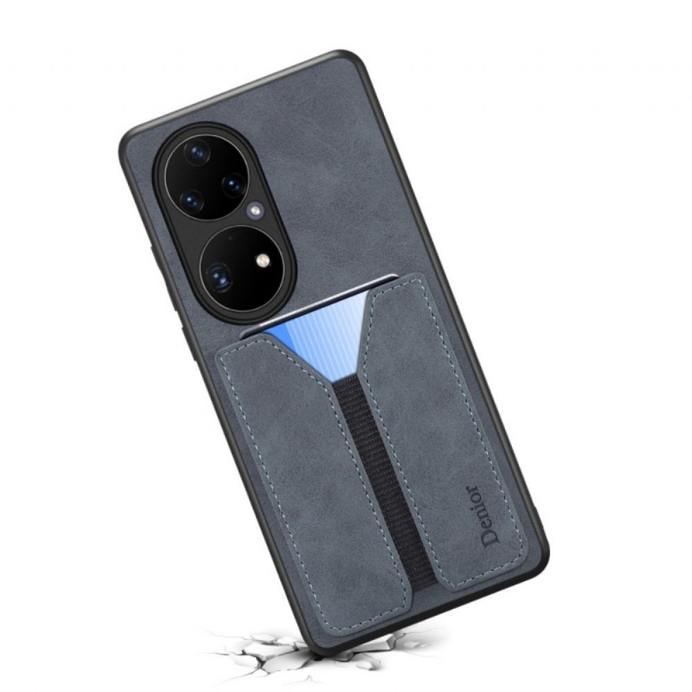 Kryt Na Huawei P50 Pro Držák Elastické Karty Denior