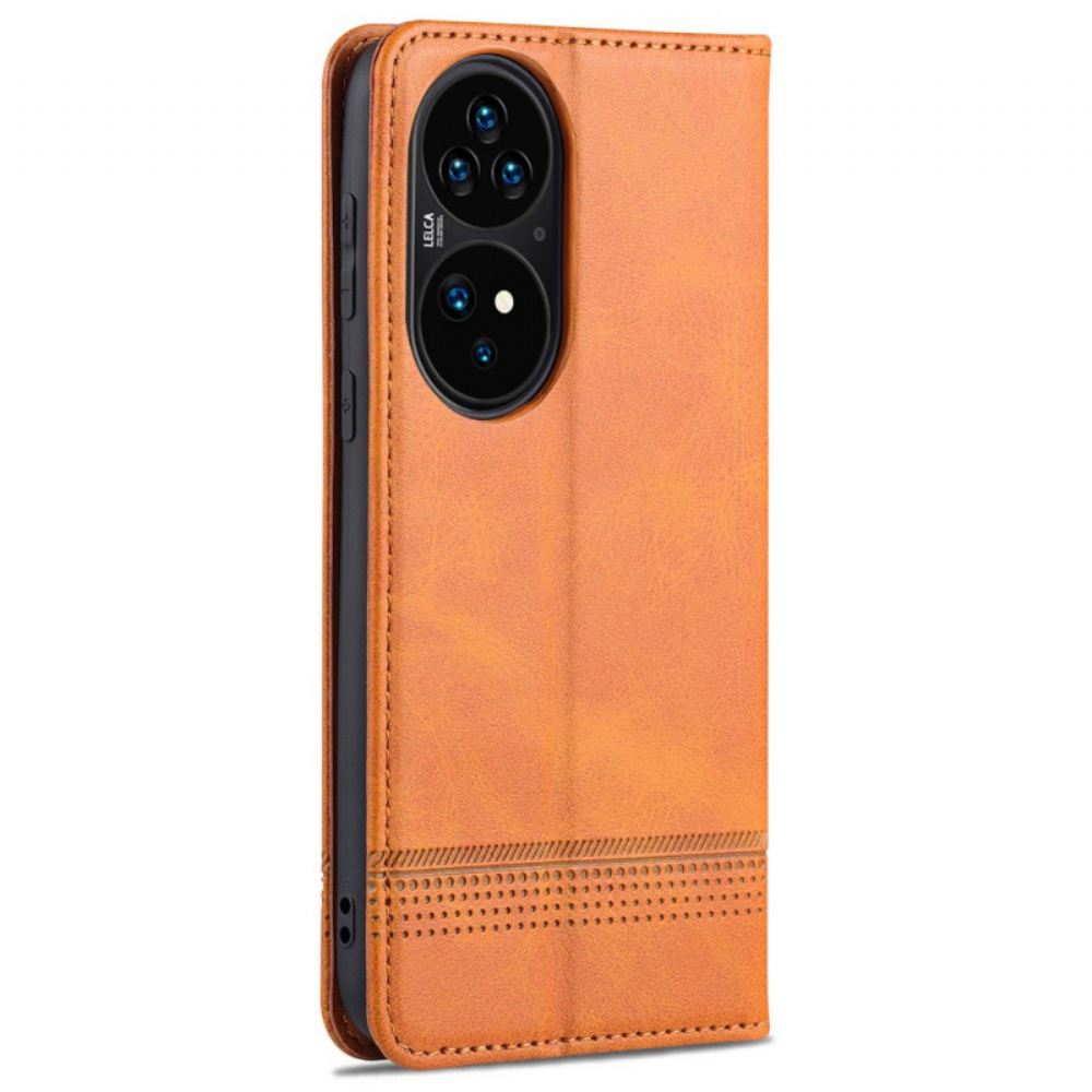 Kryty Na Mobil Na Huawei P50 Pro Flipové Pouzdro Styl Kůže Azns