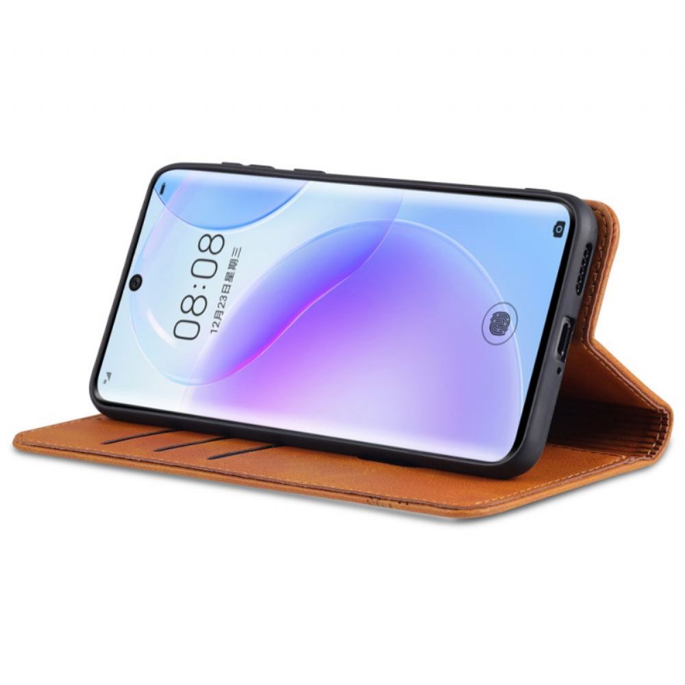 Kryty Na Mobil Na Huawei P50 Pro Flipové Pouzdro Styl Kůže Azns