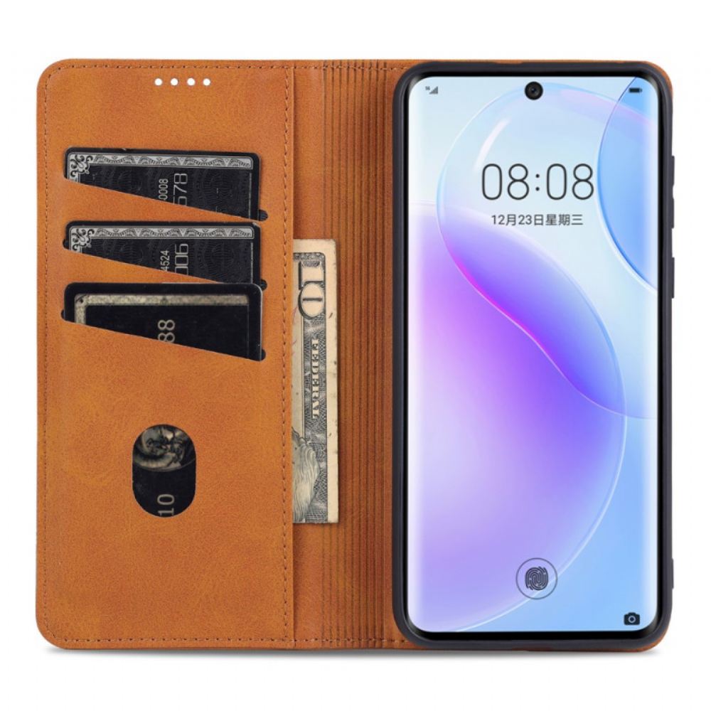 Kryty Na Mobil Na Huawei P50 Pro Flipové Pouzdro Styl Kůže Azns
