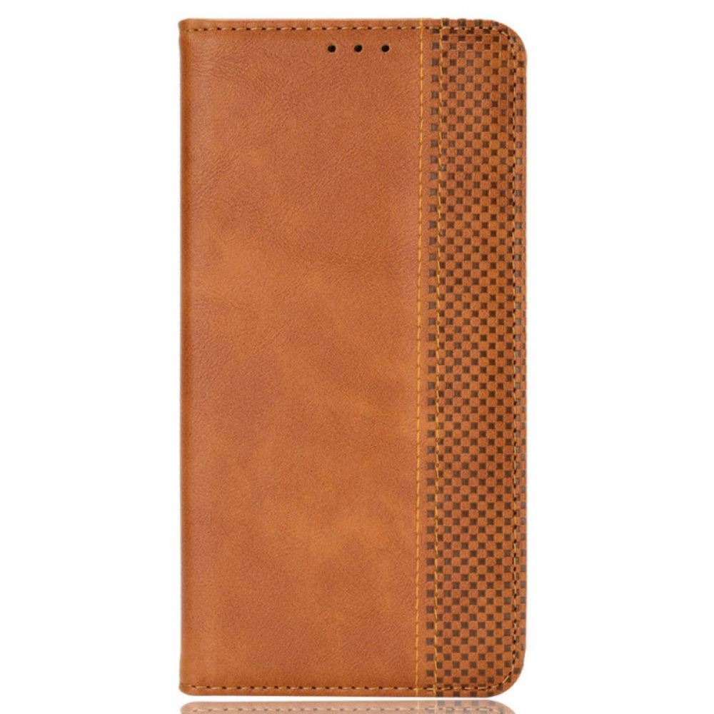 Kožené Pouzdro Folio Poco C61 Retro