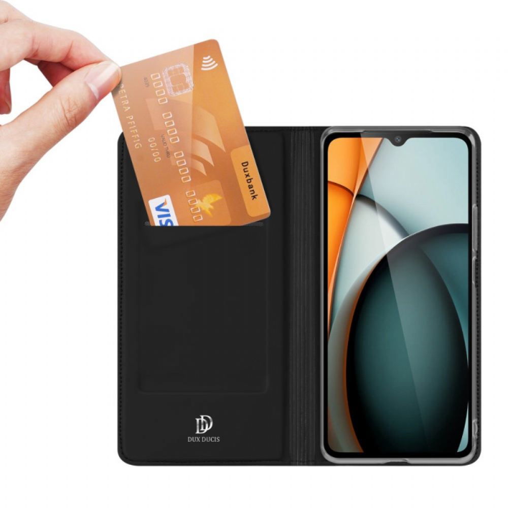 Kožené Pouzdro Folio Poco C61 Skin Pro Series Dux Ducis
