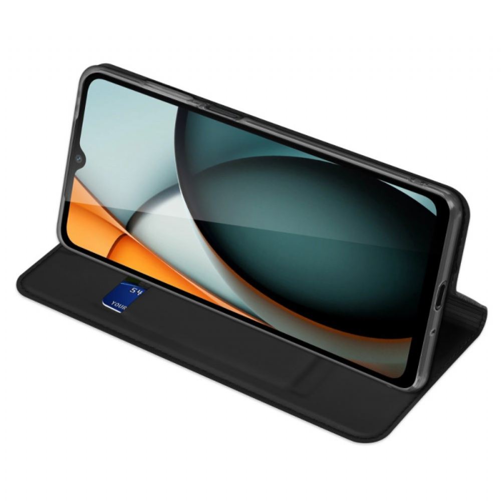 Kožené Pouzdro Folio Poco C61 Skin Pro Series Dux Ducis
