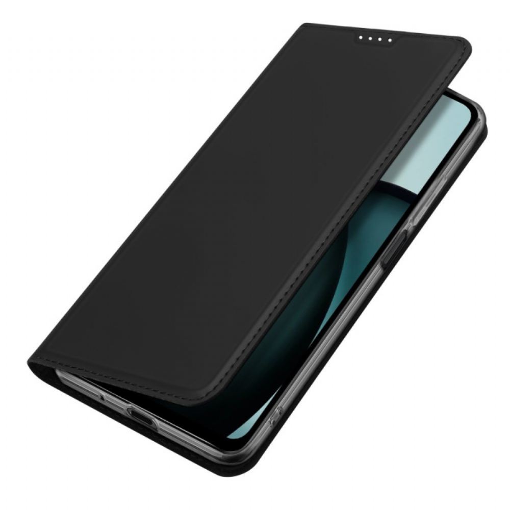 Kožené Pouzdro Folio Poco C61 Skin Pro Series Dux Ducis