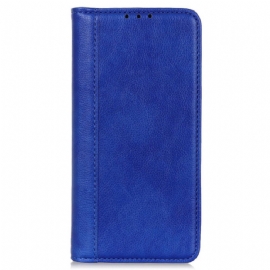 Kožené Pouzdro Folio Poco C61 Štípaná Kůže