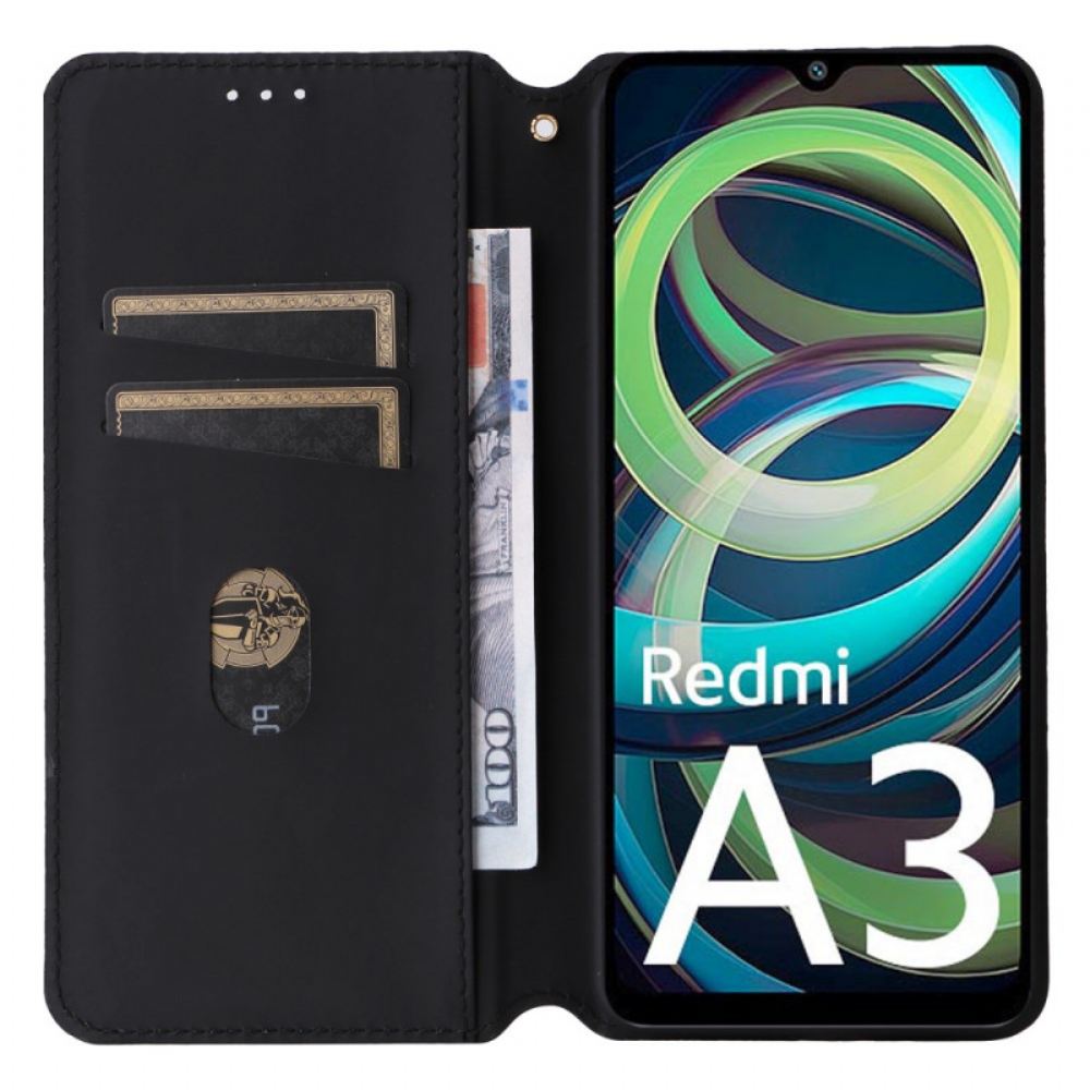 Kožené Pouzdro Poco C61 Kryty Na Mobil 3d Kostky