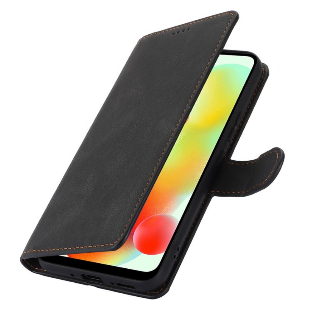 Kožený Kryt Poco C61 Magnetická Spona