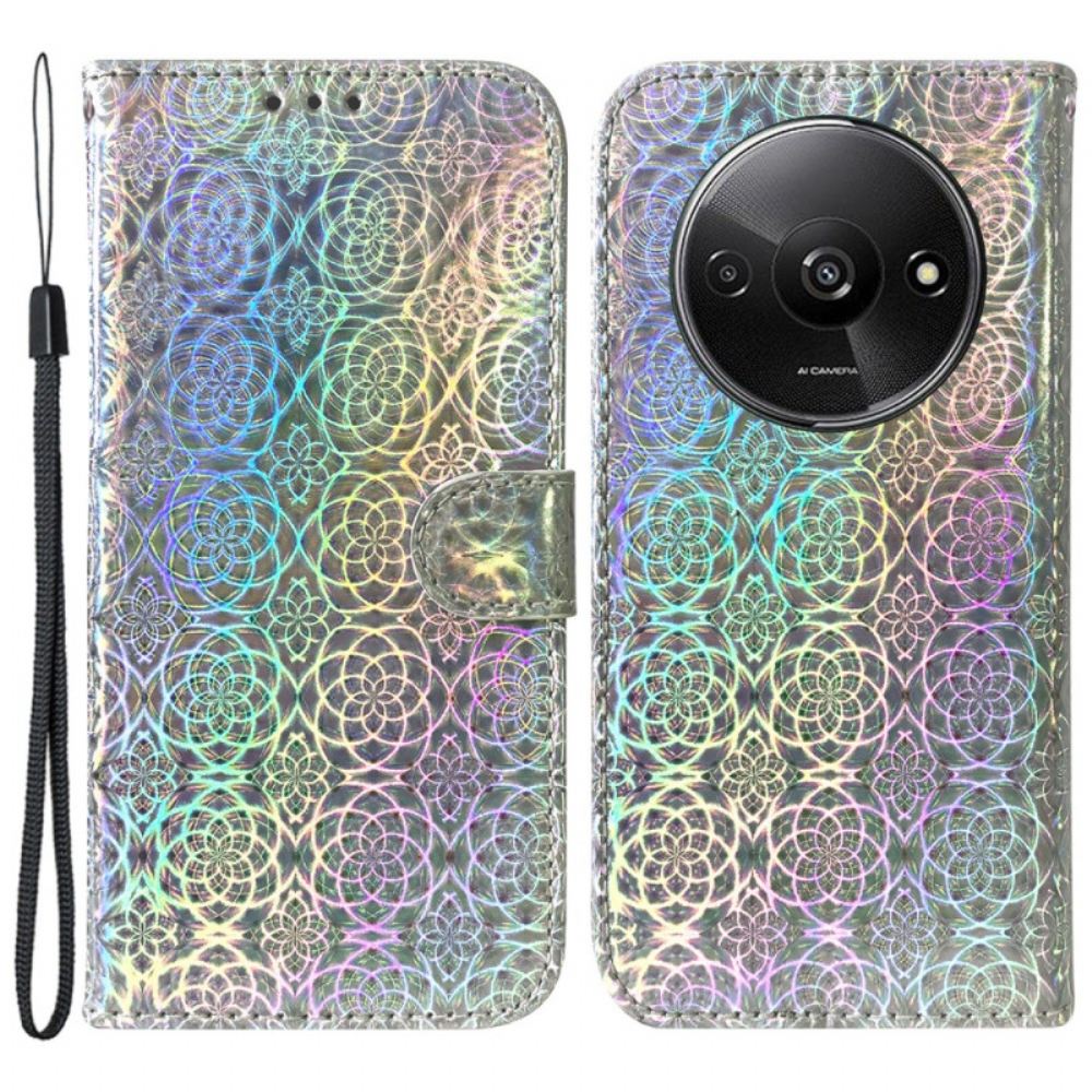 Kožený Kryt Poco C61 Strappy Disco Style