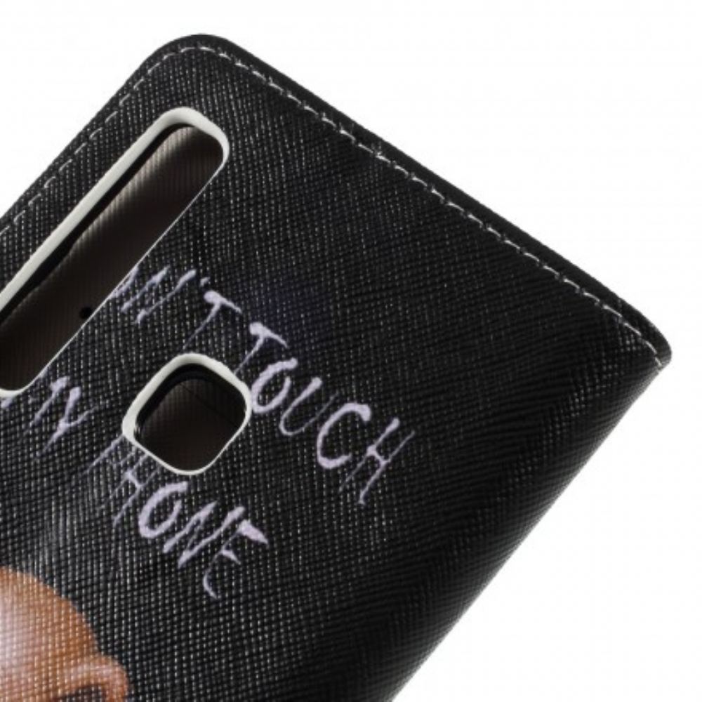 Flipové Pouzdro Na Samsung Galaxy A9 Nebezpečný Medvěd