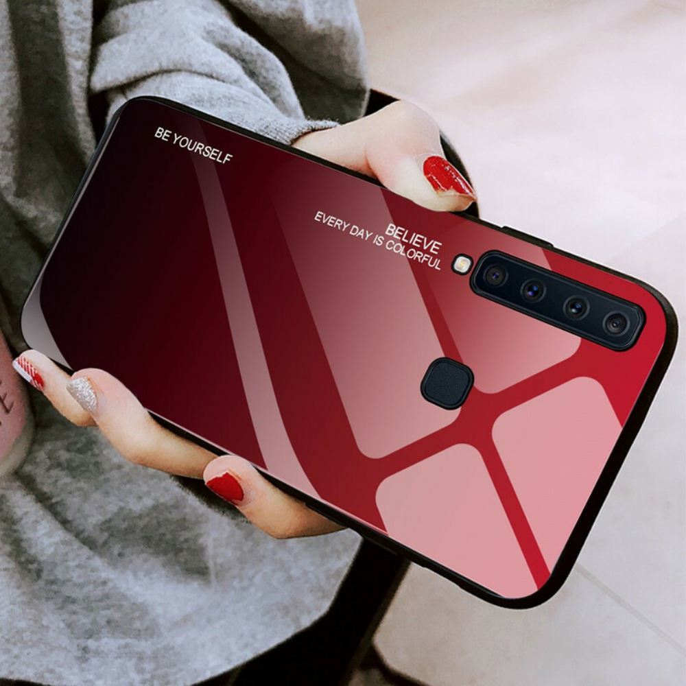 Kryt Na Samsung Galaxy A9 Tvrzené Sklo Buď Sám Sebou