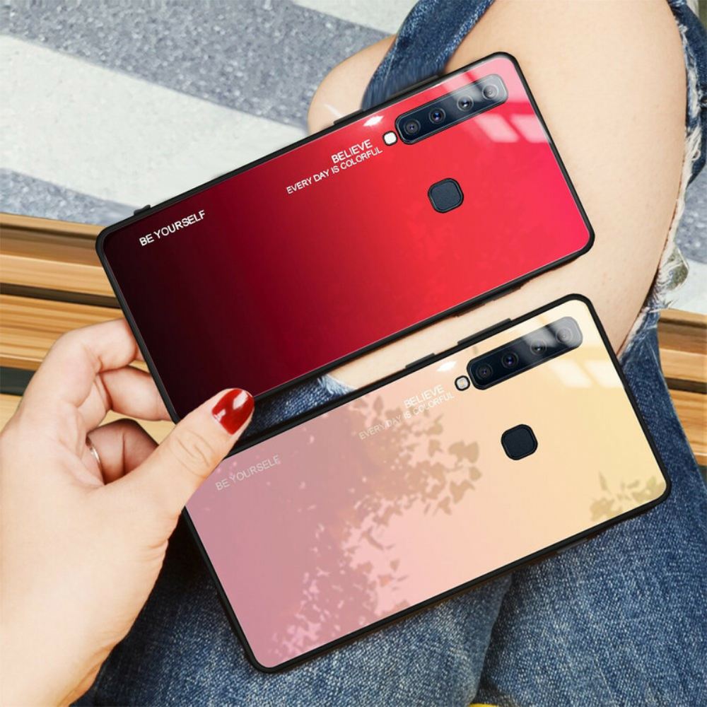 Kryt Na Samsung Galaxy A9 Tvrzené Sklo Buď Sám Sebou