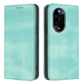 Kožené Pouzdro Folio Huawei Nova 13 Pro Vintage Design