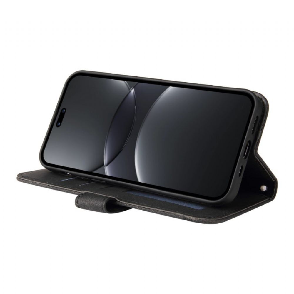 Kožený Kryt Huawei Nova 13 Pro Dekorativní Nýt A Šňůrka