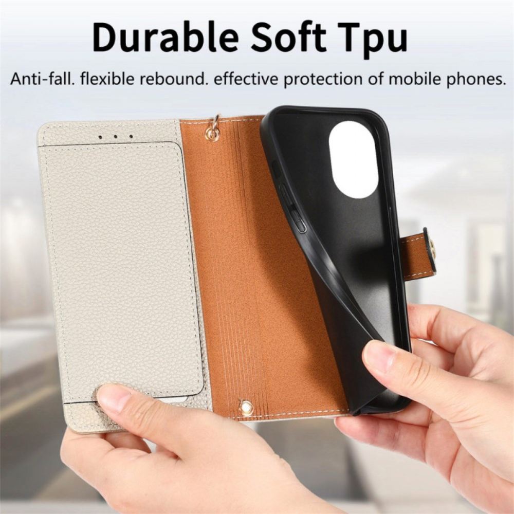 Kožený Kryt Huawei Nova 13 Pro Rfid Ochrana Ve Tvaru Srdce