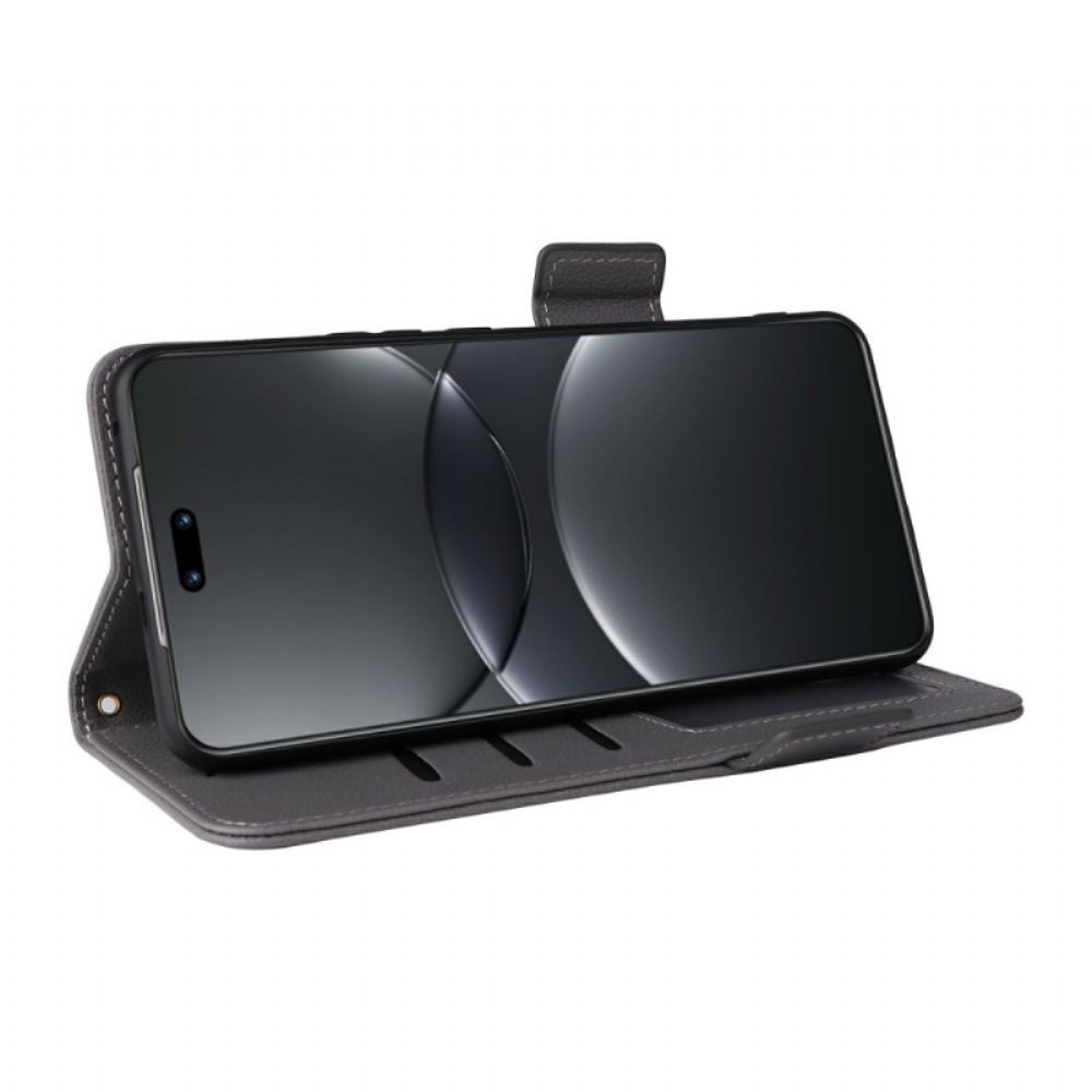 Peněženková Pouzdra Huawei Nova 13 Pro Kryty Na Mobil Řemínek Z Umělé Kůže S Liči